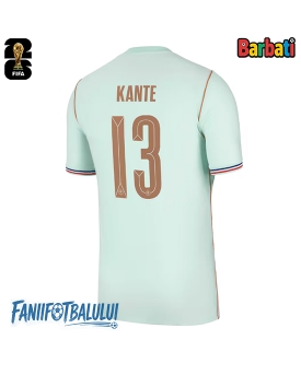 Franța Kante #13 Tricou Fotbal Replică Mondial 2026 Barbati Deplasare Franța Kante #13 Tricou Fotbal Replică Mondial 2026 Barbati Deplasare